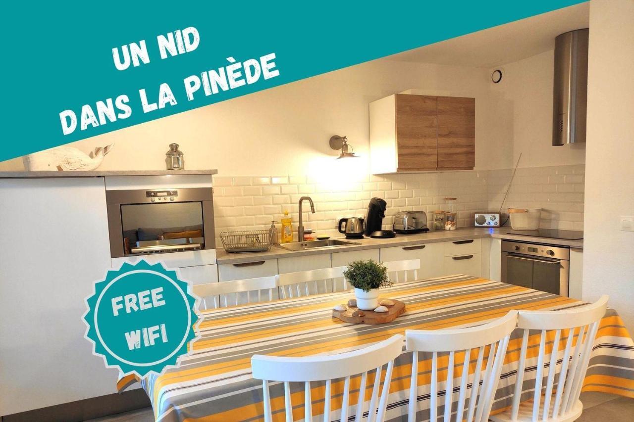 Un Nid Dans La Pinede Villa Lacanau Buitenkant foto